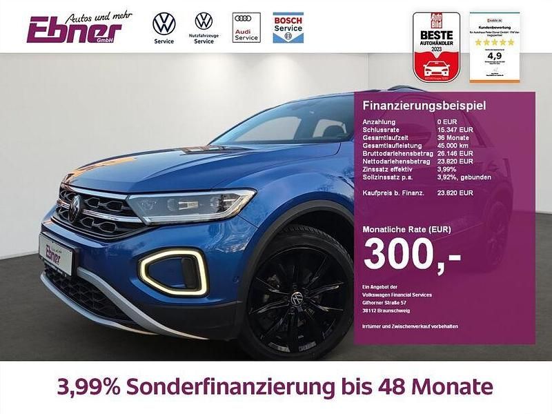 Gebraucht VW T-Roc Style 110 PS (80 kW) 2022 Ravennablau (metallic) SUV
