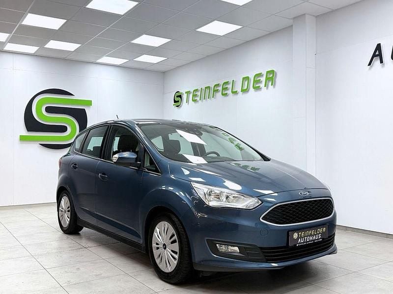 Blau Gebraucht 2019 Ford C-MAX Cool & Connect Van / Kleinbus | 12.990 € (Fairer Preis) - Bild 1/4