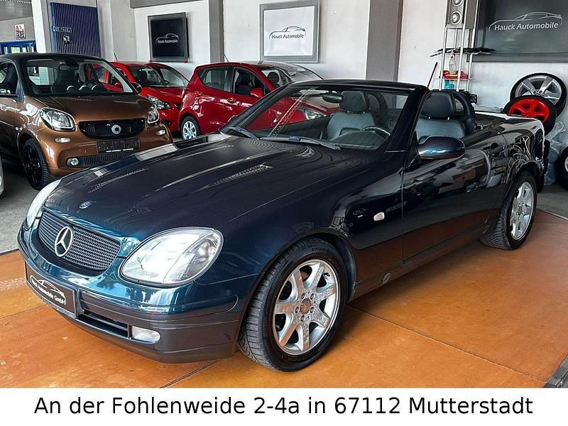 Blau Gebraucht 1997 Mercedes SLK200 Cabrio | 2.790 € (Superpreis) - Bild 1/3