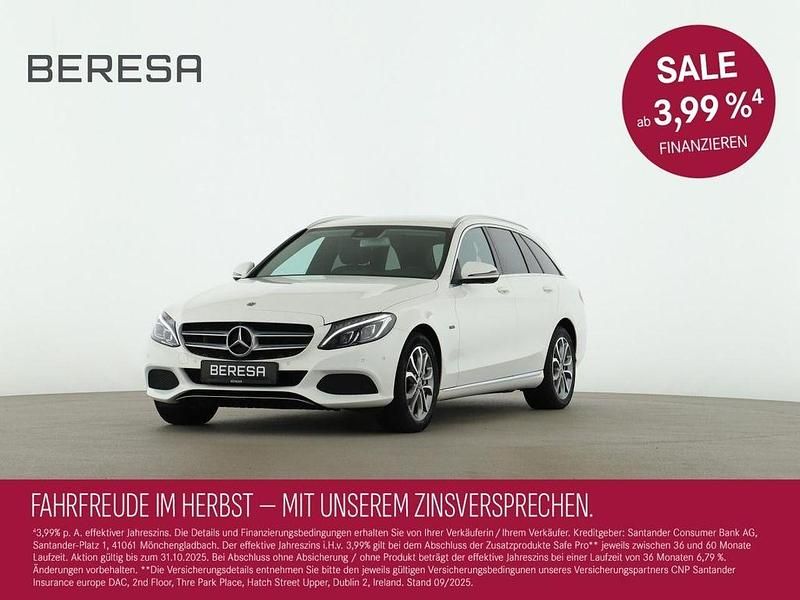 Weiß Gebraucht 2018 Mercedes C350e Avantgarde Kombi | 20.950 € (Fairer Preis) - Bild 1/4