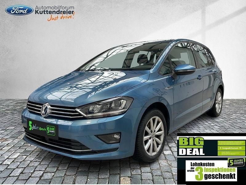 Pacific blue metallic Gebraucht 2015 VW Golf Sportsvan LOUNGE Van / Kleinbus | 13.780 € (Fairer Preis) - Bild 1/2