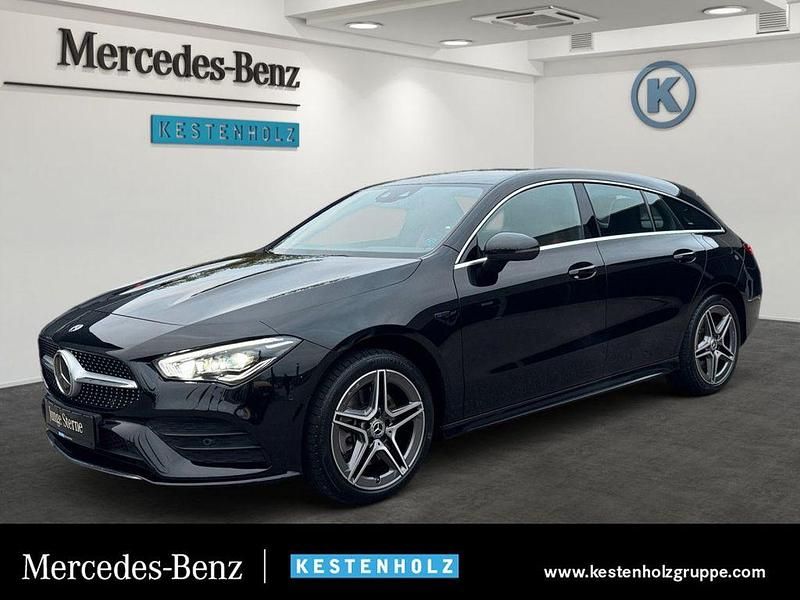 Schwarz Gebraucht 2020 Mercedes CLA250e Shooting Brake AMG Kombi | 27.990 € (Fairer Preis) - Bild 1/4