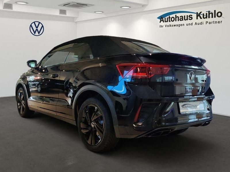 Gebraucht VW T-Roc Cabriolet R-line 150 PS (110 kW) 2026 Schwarz Cabrio
