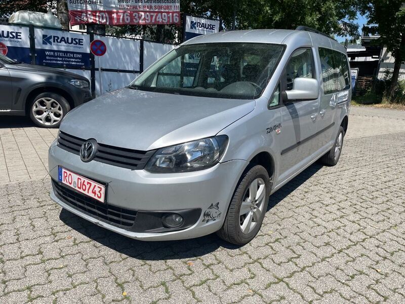 Silber Gebraucht 2011 VW Caddy Maxi Trendline Van / Kleinbus | 7.199 € (Superpreis) - Bild 1/4