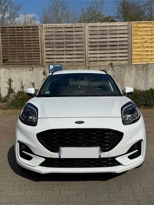 Weiß Gebraucht 2022 Ford Puma Gen-E ST-Line X SUV | 15.500 € (Superpreis) - Bild 1/4