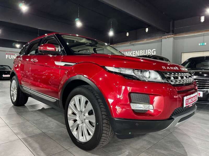 Rot Gebraucht 2014 Land Rover Range Rover evoque Prestige SUV | 17.900 € (Fairer Preis) - Bild 1/4