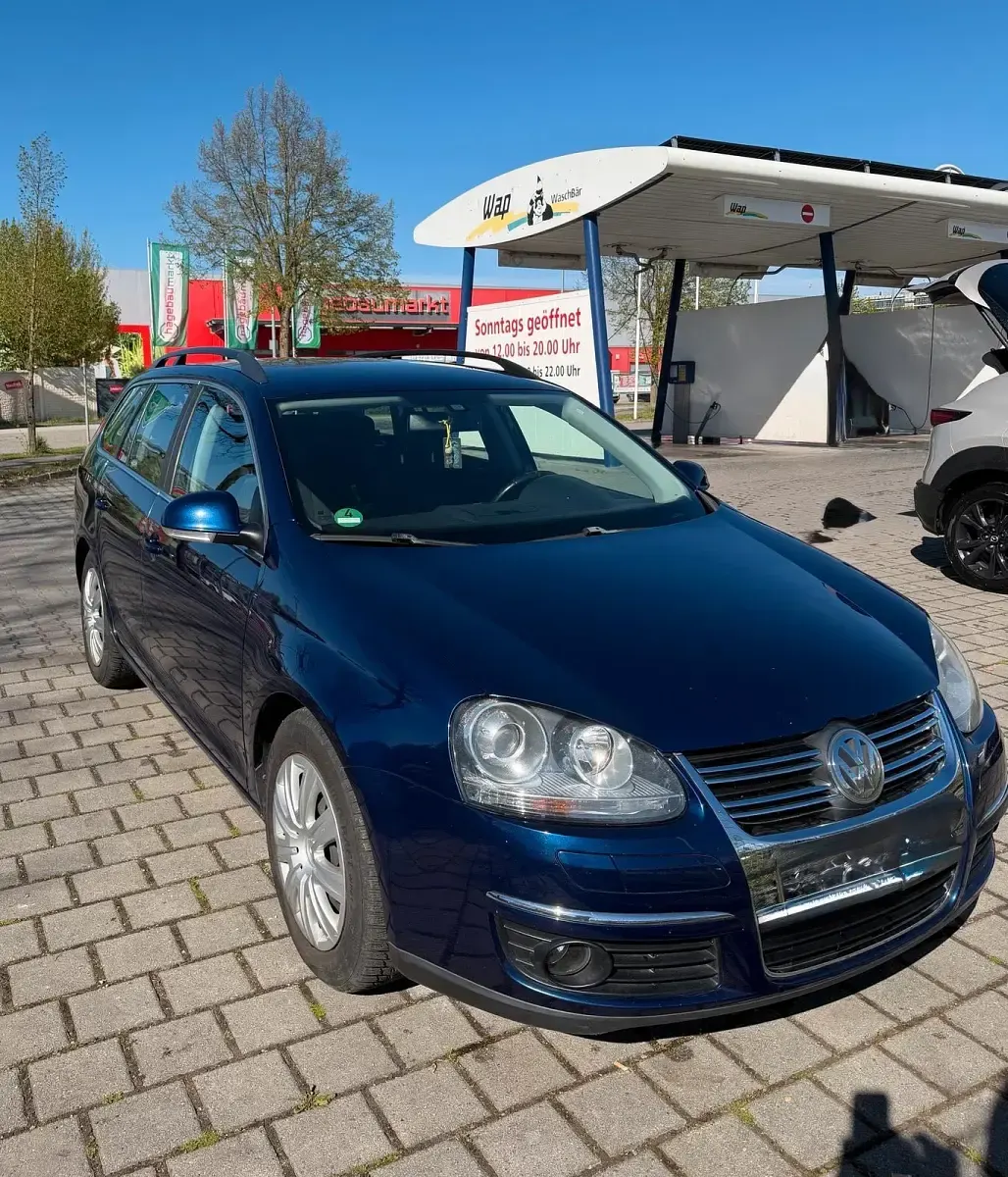 Usata VW Golf V 140 CV (102 kW) 2008 Blu Station wagon