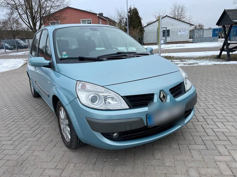 Gebraucht Renault Scénic II 112 PS (82 kW) 2007 Silber Van / Kleinbus