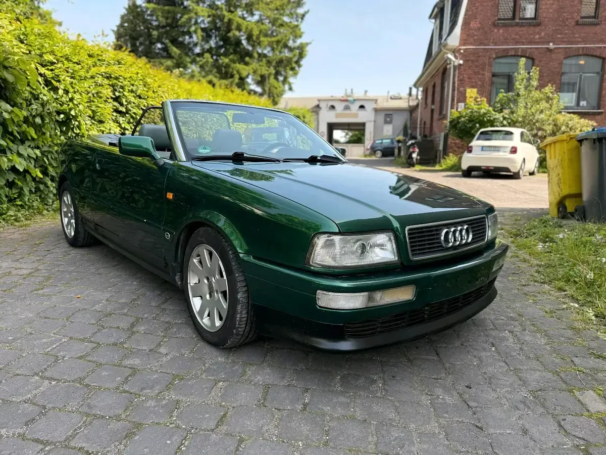 Käytetty Audi 80 115 HP (84 kW) 1997 Vihreä Avoauto