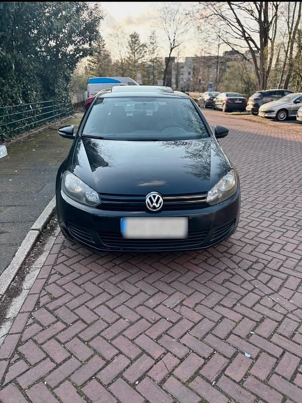 Gebraucht VW Golf VI Comfortline 80 PS (58 kW) 2010 Schwarz Kleinwagen
