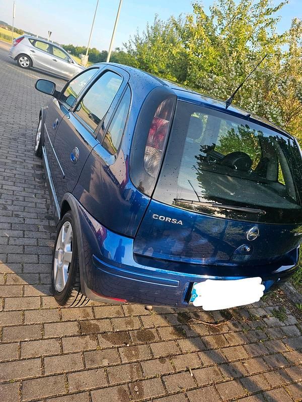Blau Gebraucht 2005 Opel Corsa Kleinwagen | 370 € (Superpreis) - Bild 1/4