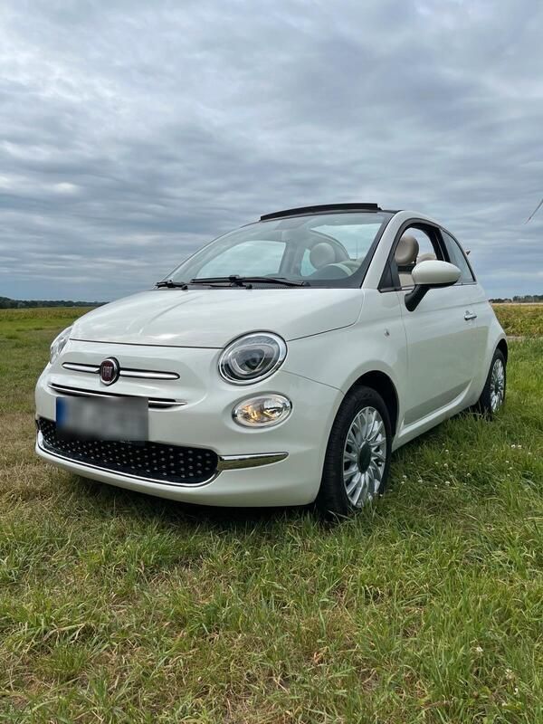 Weiß Gebraucht 2019 Fiat 500C Cabrio | 11.500 € - Bild 1/4