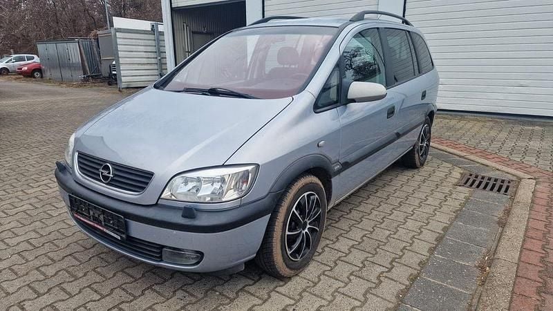 Silber Gebraucht 2000 Opel Zafira Van / Kleinbus | 1.299 € (Superpreis) - Bild 1/4