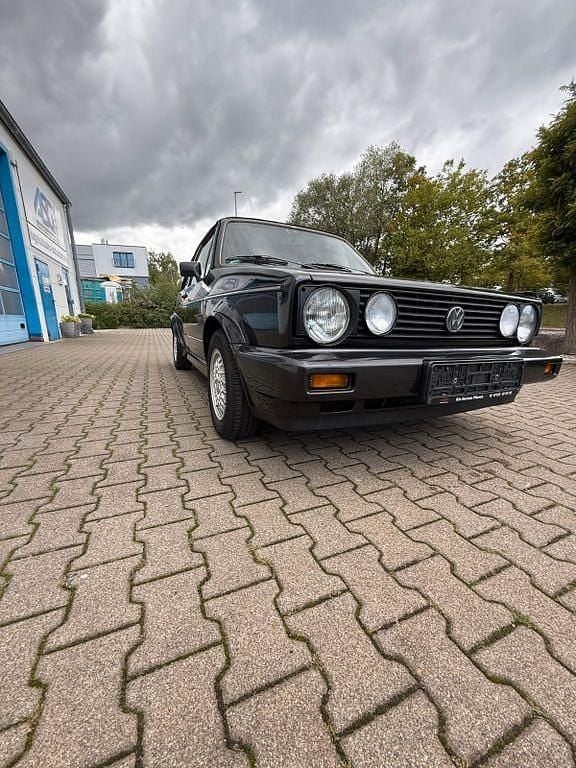 Gebraucht VW Golf Cabriolet Karmann 95 PS (69 kW) 1984 Schwarz Cabrio