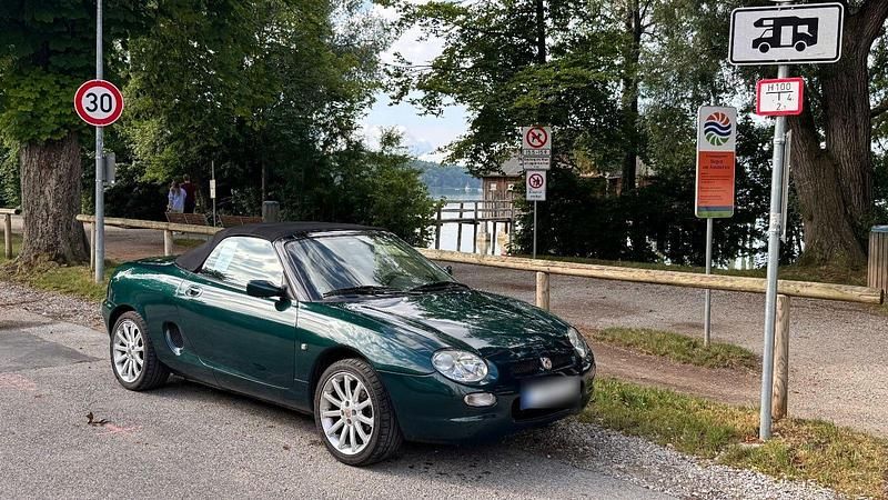 Gebraucht MG F 120 PS (88 kW) 1998 Grün Cabrio