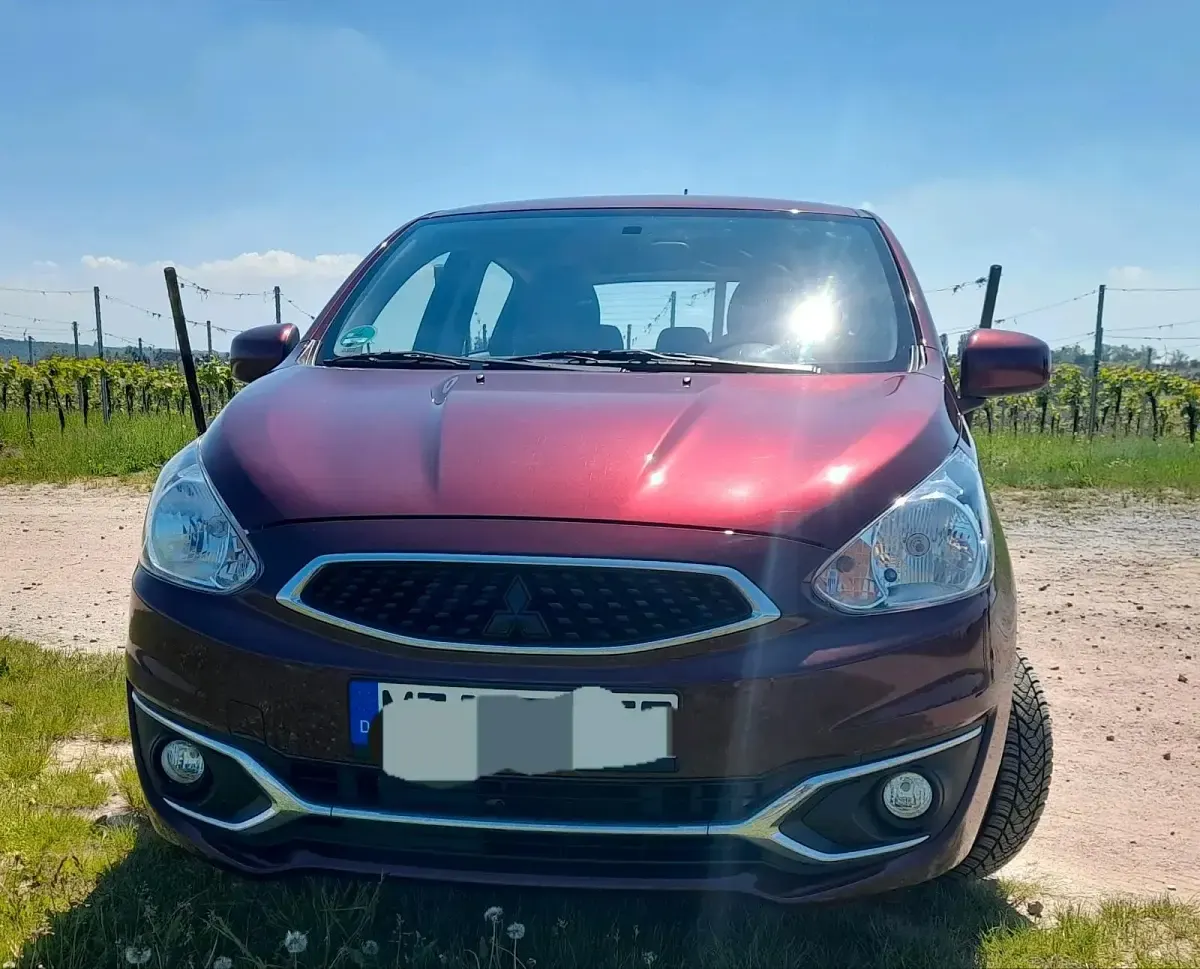 Gebraucht Mitsubishi Space Star 71 PS (52 kW) 2016 Rot Kleinwagen