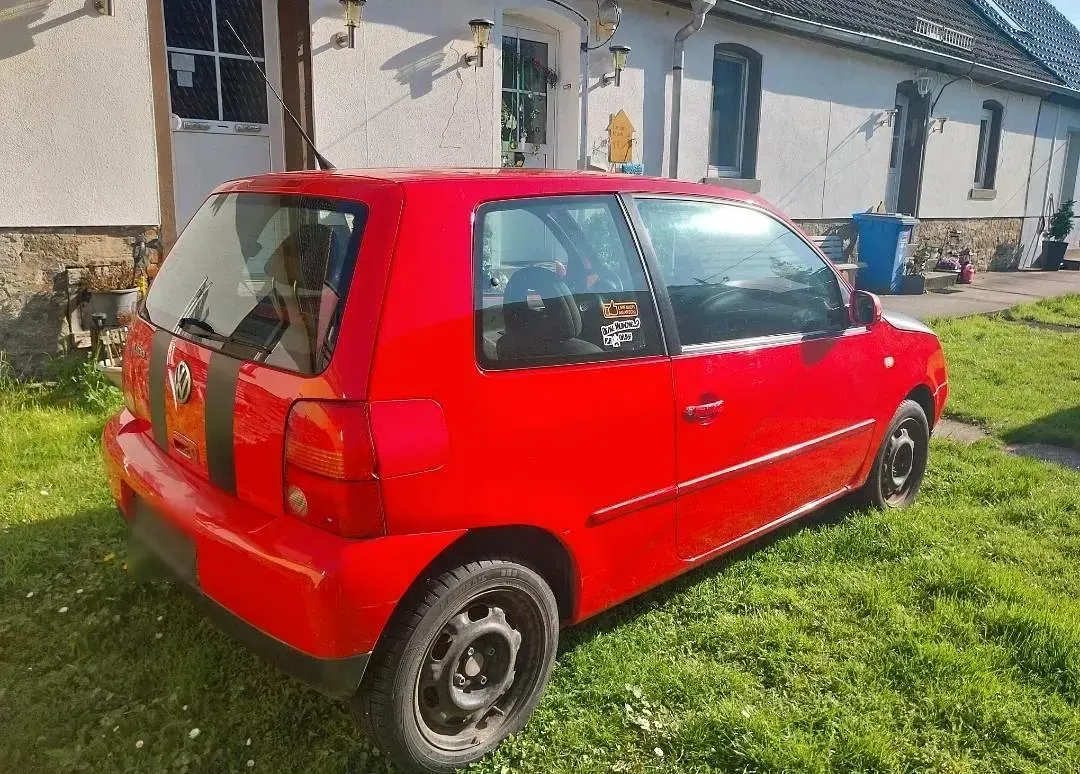 Gebraucht VW Lupo 50 PS (36 kW) 2001 Rot Kleinwagen
