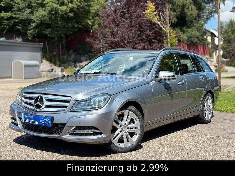 Silber Gebraucht 2014 Mercedes C220 Avantgarde Kombi | 12.590 € (Superpreis) - Bild 1/4