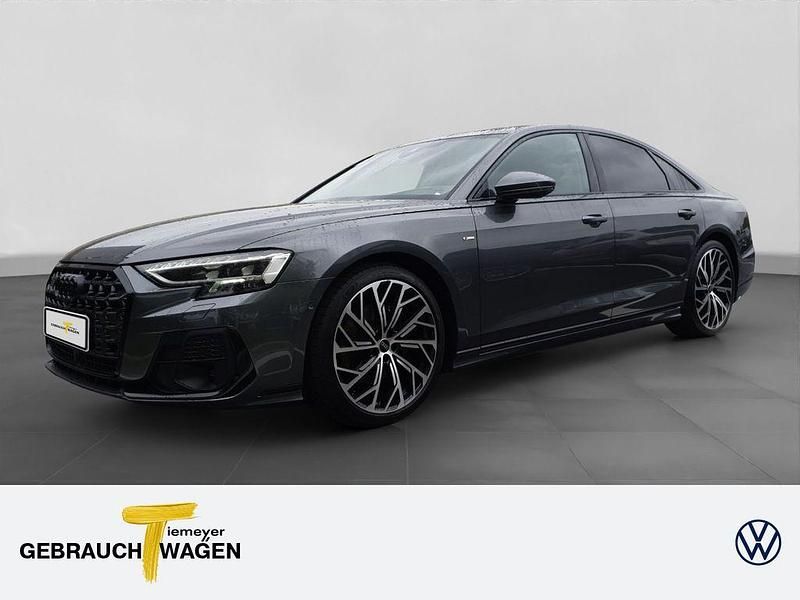 Grau Gebraucht 2022 Audi A8 S-Line Limousine | 65.960 € (Fairer Preis) - Bild 1/4