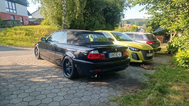 Schwarz Gebraucht 2003 BMW 325 Cabriolet Cabrio | 3.200 € (Superpreis) - Bild 1/4