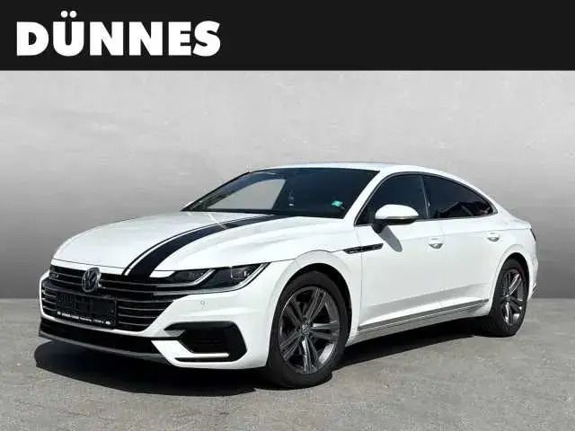 Atlantik blue Gebraucht 2019 VW Arteon R-line Limousine | 27.536 € (Etwas zu teuer) - Bild 1/4