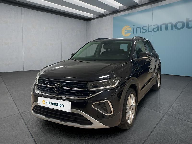 Schwarz Gebraucht 2024 VW T-Cross SUV | 22.499 € (Fairer Preis) - Bild 1/4