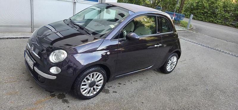 Violet Gebraucht 2014 Fiat 500C Lounge Cabrio | 7.999 € (Guter Preis) - Bild 1/4