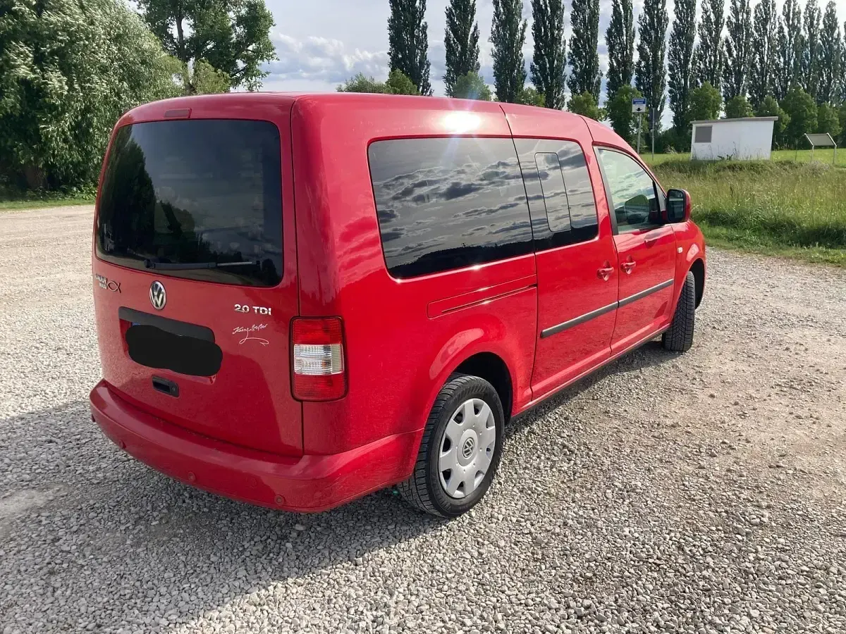 Gebraucht VW Caddy 140 PS (102 kW) 2009 Rot Van / Kleinbus