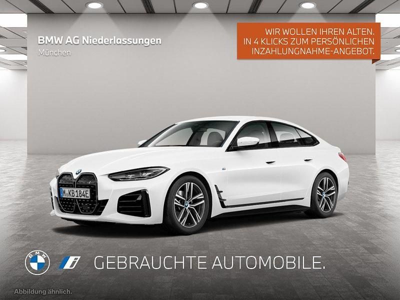 Weiß Gebraucht 2023 BMW i4 M Sport Limousine | 37.902 € (Fairer Preis) - Bild 1/4