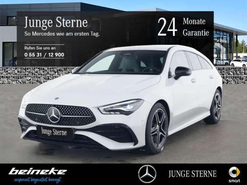 Weiß Gebraucht 2023 Mercedes CLA200 Shooting Brake Premium Kombi | 34.850 € (Fairer Preis) - Bild 1/4