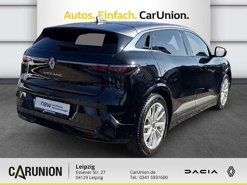 Gebraucht Renault Megane E-Tech Iconic 161 kW (219 PS) 2024 Black pearlschwarz metallic, dolomitgrau Limousine