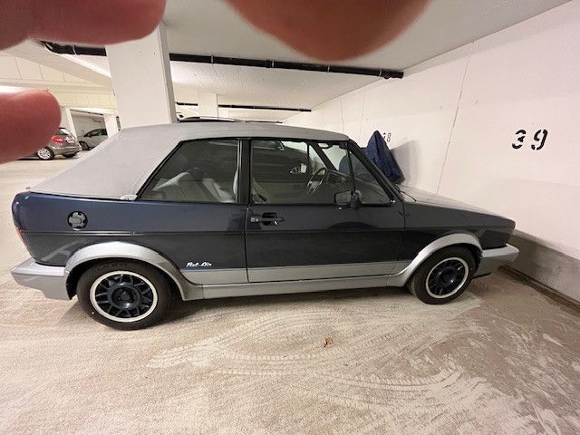 Blau Gebraucht 1990 VW Golf Cabriolet Cabrio | 13.900 € - Bild 1/4