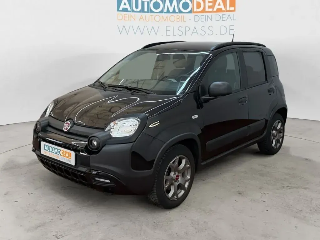 Gebraucht Fiat Panda Cross Cross 71 PS (52 kW) 2022 Cinema schwarz) (schwarz Kleinwagen