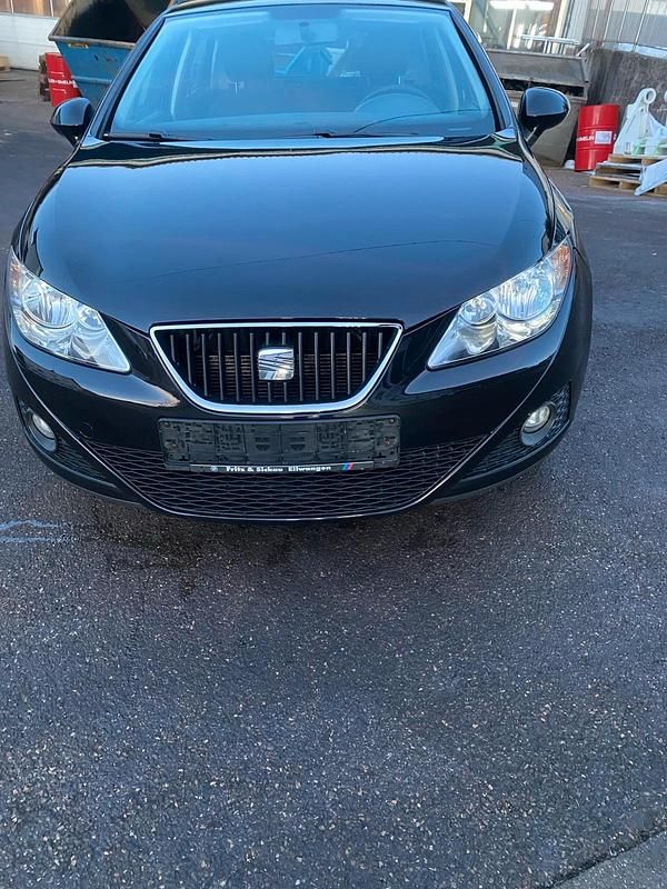 Gebraucht Seat Ibiza 86 PS (63 kW) 2010 Schwarz Kleinwagen