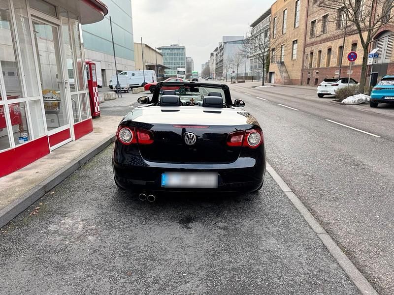 Gebraucht VW Eos R 250 PS (183 kW) 2008 Schwarz Cabrio