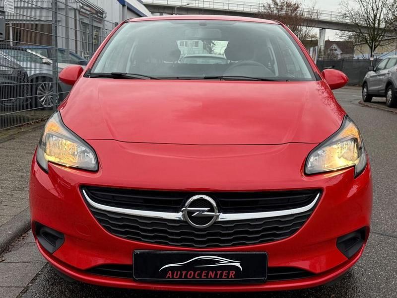 Gebraucht Opel Corsa Edition 90 PS (66 kW) 2015 Rot Kleinwagen