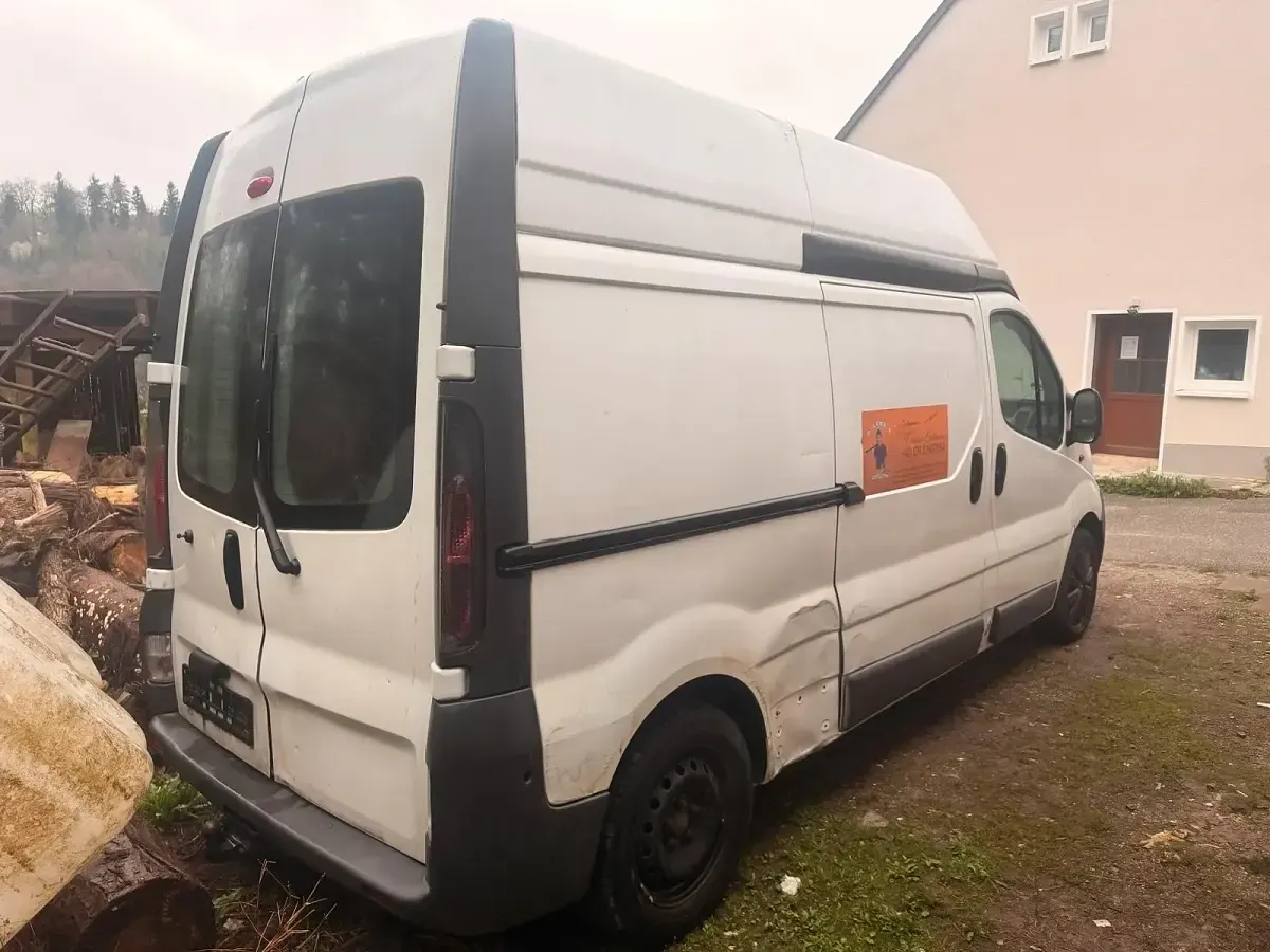 Gebraucht Opel Vivaro 2006 Weiß Van / Kleinbus