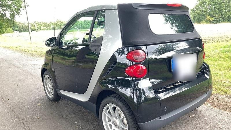 Gebraucht Smart ForTwo Cabrio Passion 71 PS (52 kW) 2008 Schwarz Cabrio