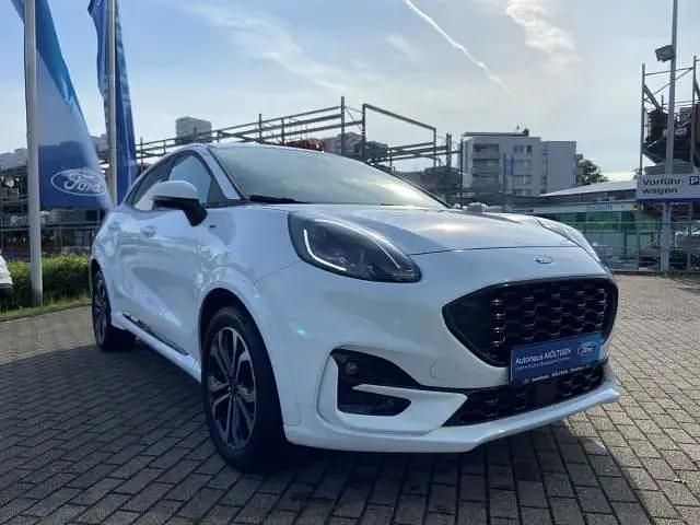 Gebraucht Ford Puma ST-Line 125 PS (91 kW) 2022 Weiß Coupé