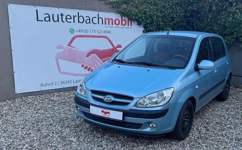 Gebraucht Hyundai Getz GLS 106 PS (77 kW) 2006 Blau Kleinwagen