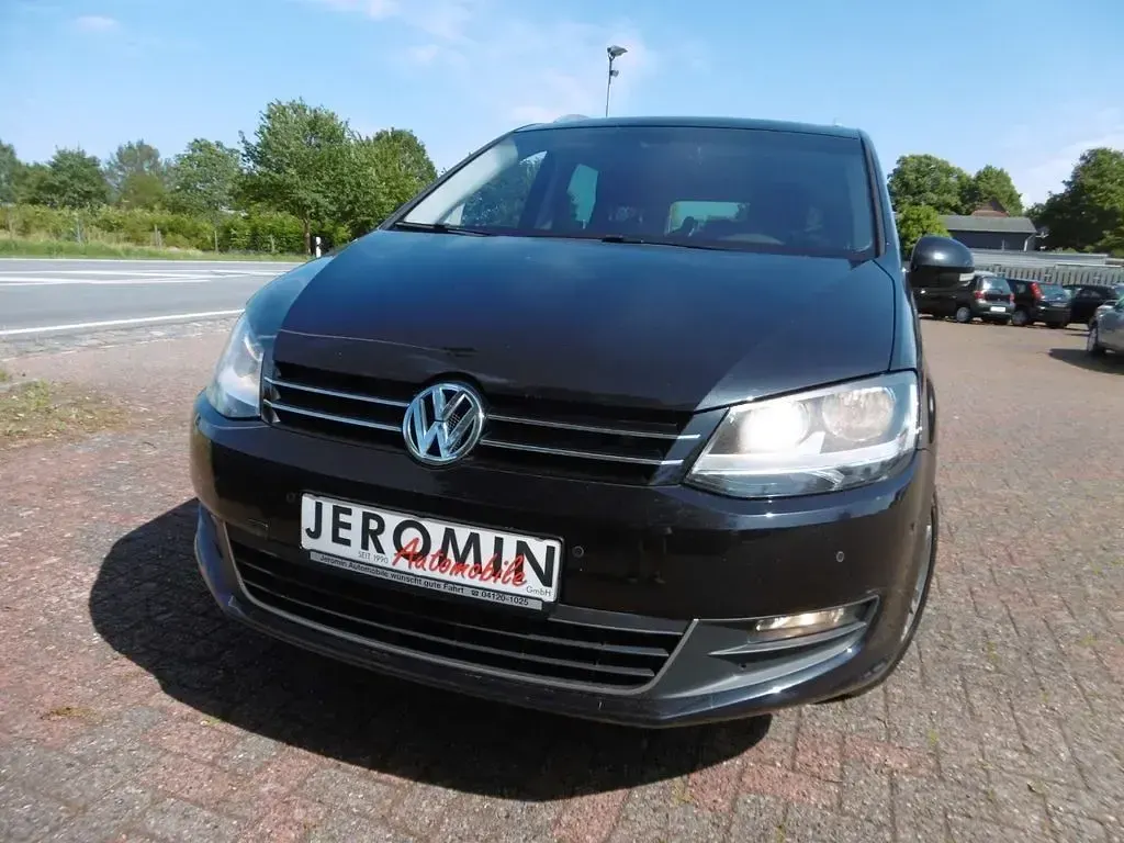 Gebraucht VW Sharan Cup 150 PS (110 kW) 2015 Schwarz Van / Kleinbus