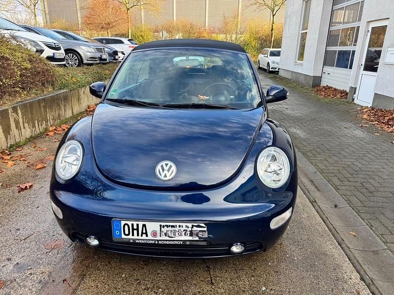 Gebraucht VW New Beetle 75 PS (55 kW) 2003 Blau Kleinwagen