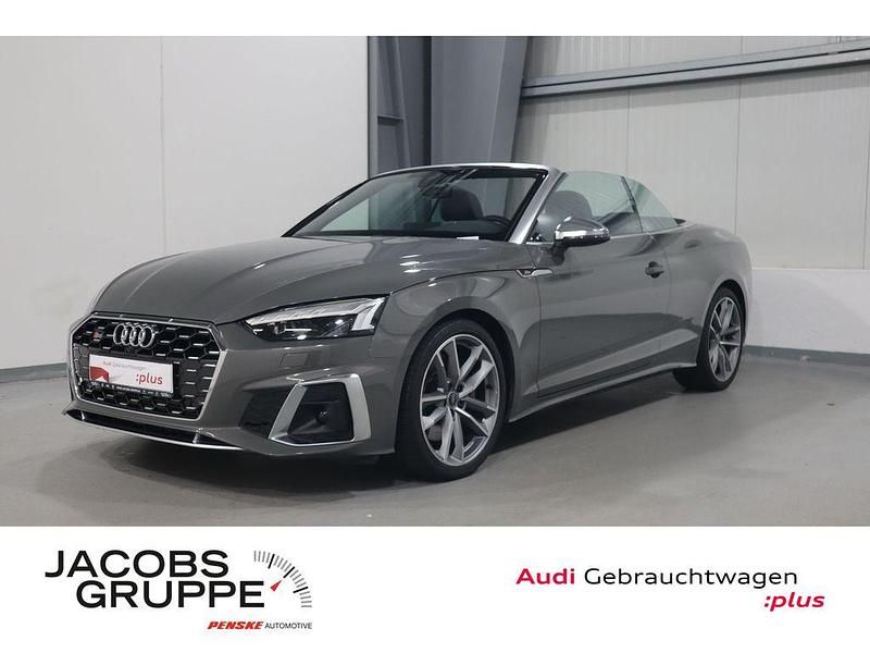 Chronosgrau metallic Gebraucht 2023 Audi S5 Cabriolet Ambiente Cabrio | 50.740 € (Superpreis) - Bild 1/4