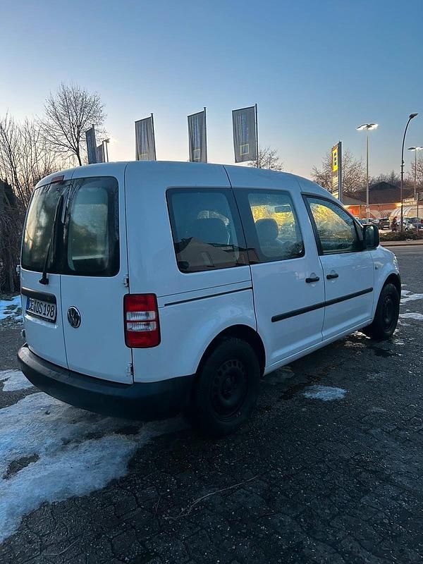Gebraucht VW Caddy 102 PS (75 kW) 2011 Weiß Van / Kleinbus
