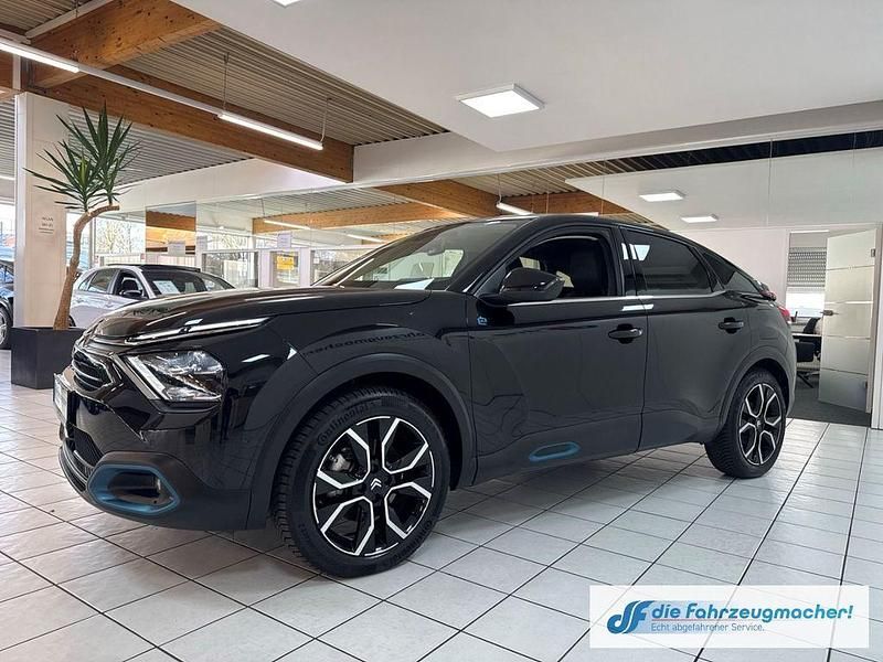 Gebraucht Citroën e-C4 Shine 100 kW (136 PS) 2023 Schwarz Limousine