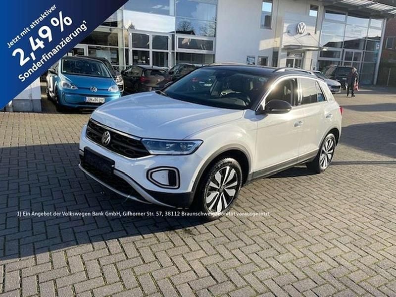 Pure white Gebraucht 2025 VW T-Roc Goal SUV | 27.798 € (Guter Preis) - Bild 1/4