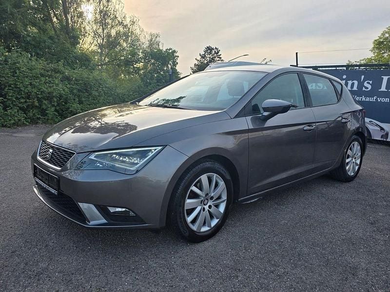 Usata Seat Leon Style 105 CV (77 kW) 2014 Grigio Berlina