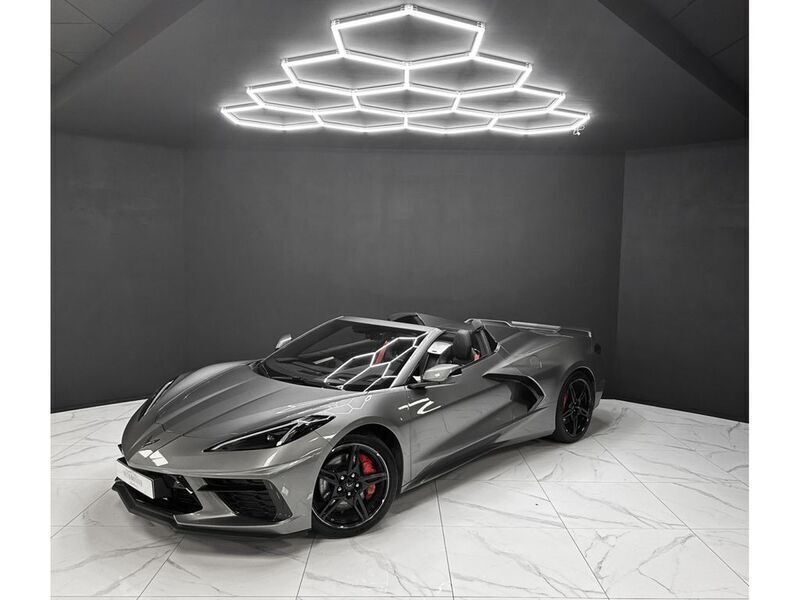Grau Gebraucht 2023 Corvette Stingray Cabrio | 94.900 € (Superpreis) - Bild 1/4