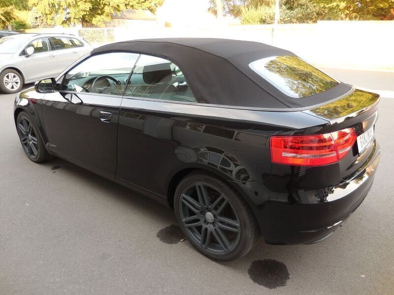Gebraucht Audi A3 Cabriolet S-Line 140 PS (102 kW) 2010 Schwarz Cabrio
