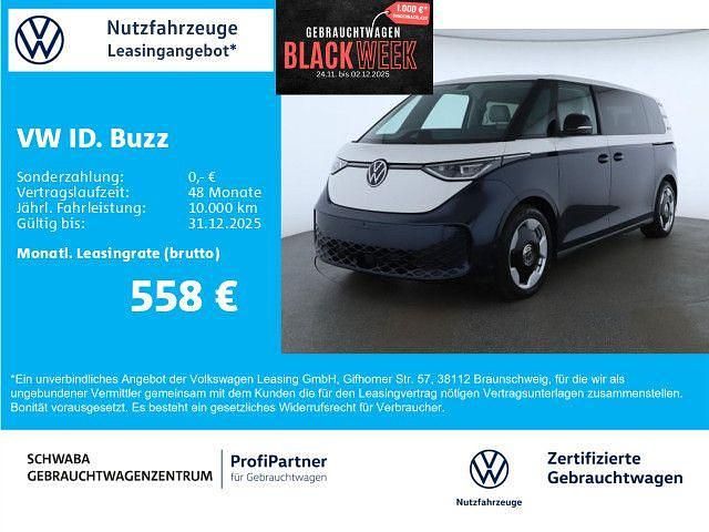 Candyweiß/starlight blue meta Gebraucht 2025 VW ID. Buzz Pro Van / Kleinbus | 63.290 € (Superpreis) - Bild 1/4